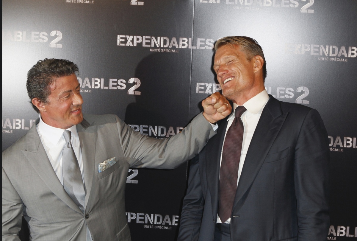 Sylvester Stallone a Dolph Lundgren