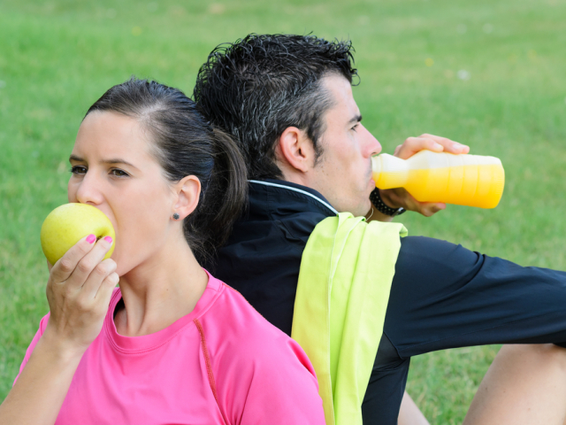 stravovanie pri športe - jedenie - jedlo po fitness