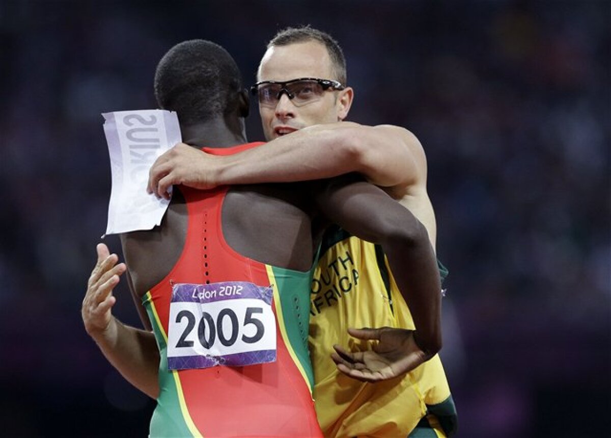 Kirani James, Oscar Pistorius