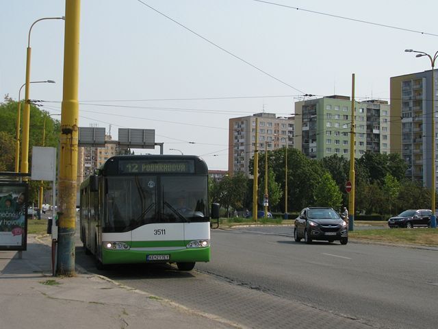 autobus, MHD, Košice