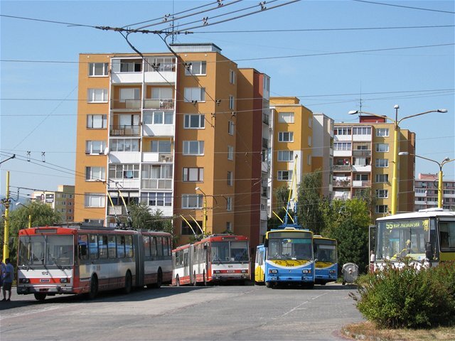 Trolejbusy, Košice