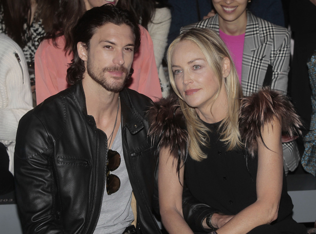Sharon Stone a jej milenec - model Martin Mica