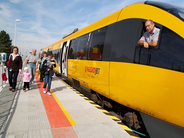 Regiojet, vlak