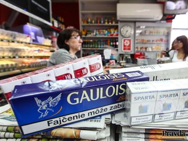 Cigarety, predaj