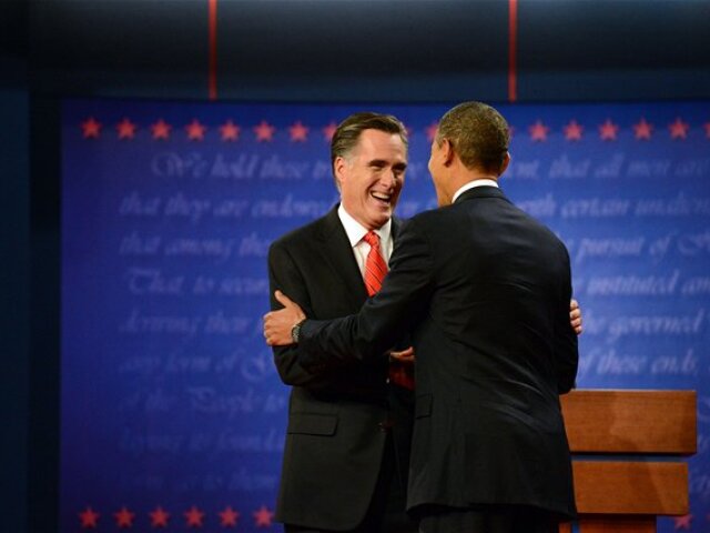 Barack Obama, Mit Romney , televízna debata
