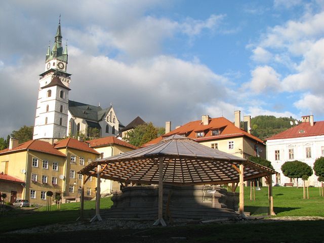 Kremnica, fontána