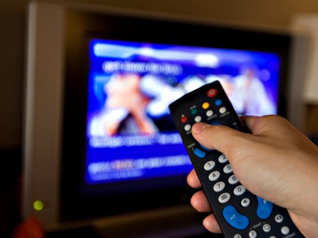 televízia, televízor, ovládač
