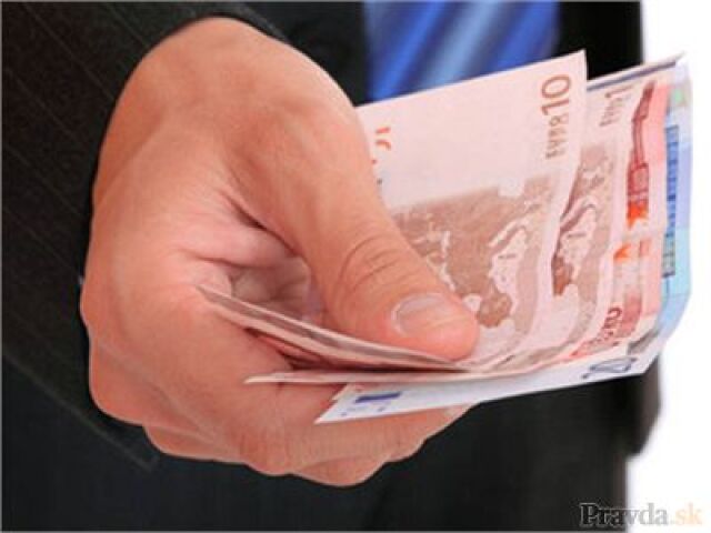 (typo - nepouzivat v orise) Euro, peniaze, mzda, plat