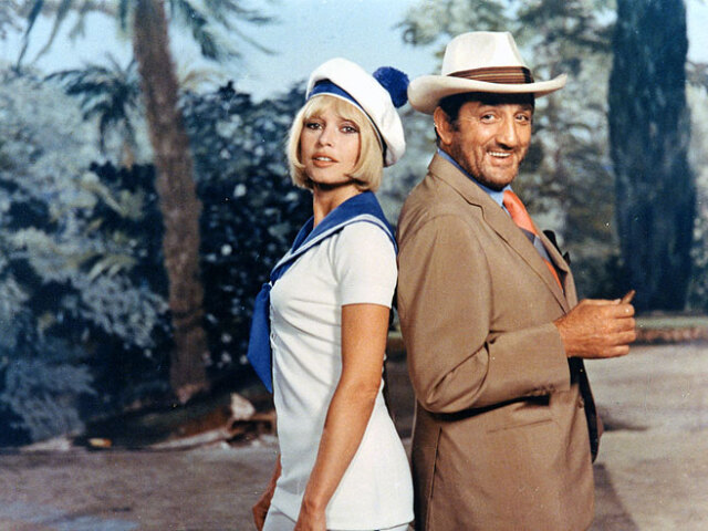 ventura Lino Ventura a Brigitte Bardot vo filme Rumový bulvár (1971)