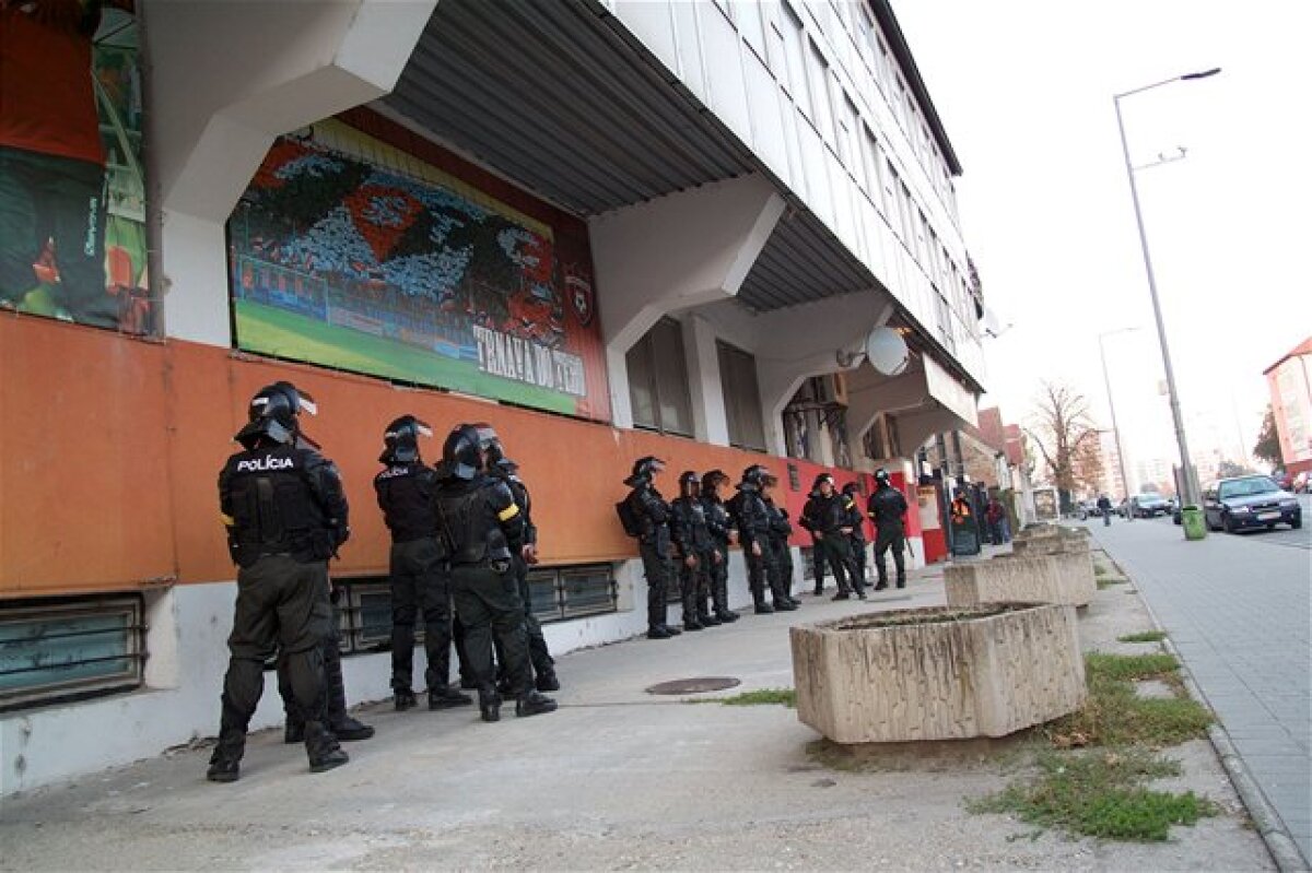 Trnava - Žilina, polícia