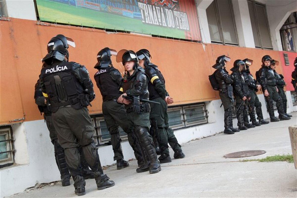 Trnava - Žilina, polícia