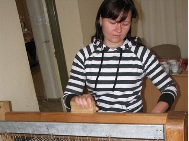 Mária Kukučková, tkáčka