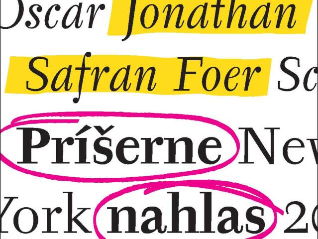 vik-anotka-SAFRAN FOER Jonathan Safran Foer: Príšerne nahlas a neuveriteľne blízko