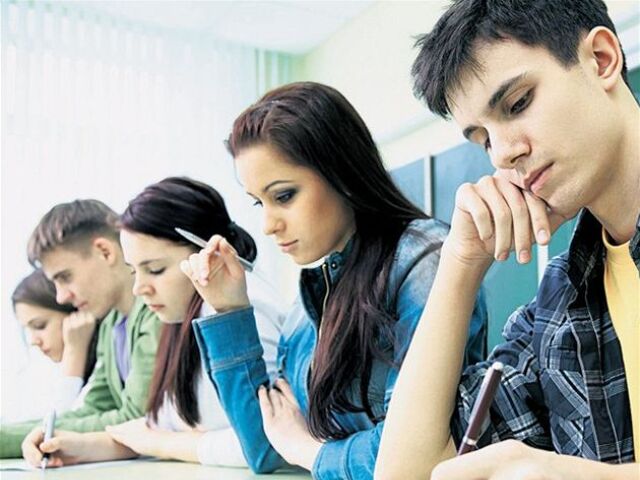 test, škola, žiaci, deviataci, študenti, žiak, študent