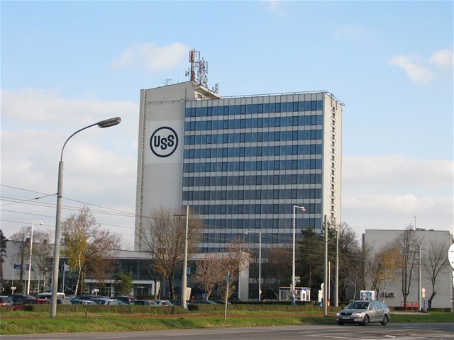 us steel, košice, budova