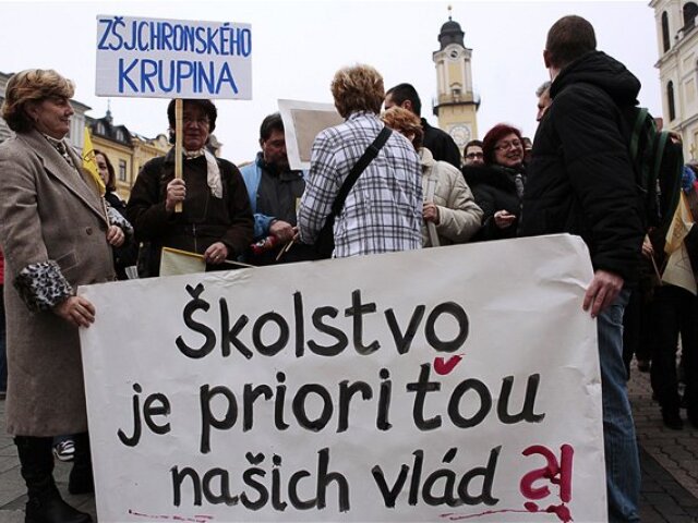 Štrajk učiteľov