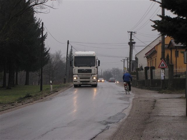 kamión, cesta