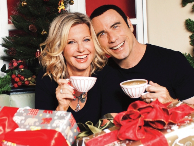 Olivia Newton John a John Travolta