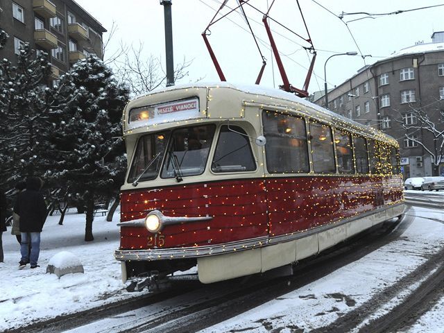 vianočná električka, Bratislava