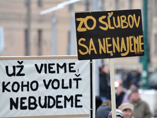 protest učiteľov, Prešov