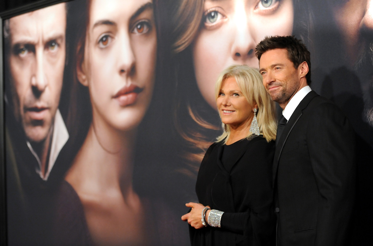 Herec Hugh Jackman a jeho manželka Deborra-Lee Furness.
