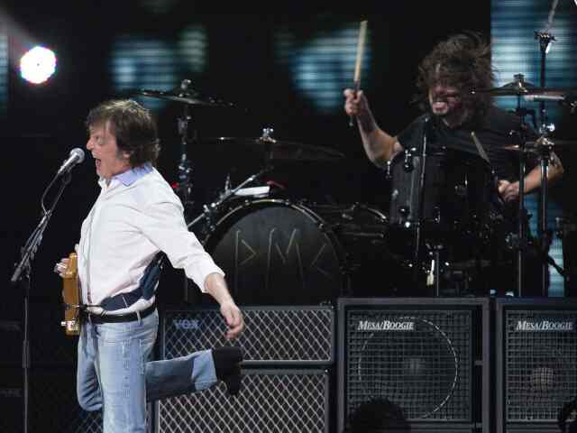 USA/ Paul McCartney a Dave Grohl
