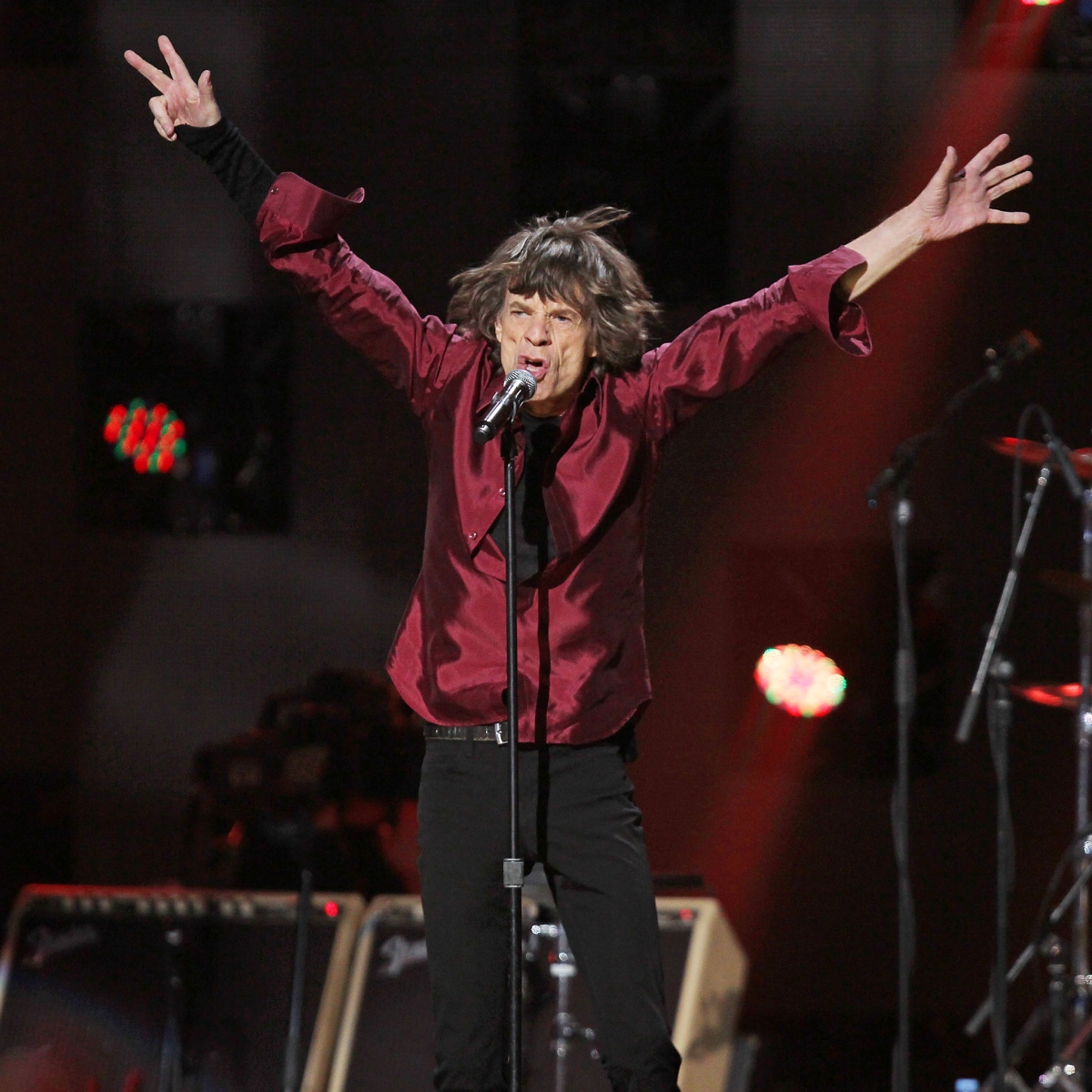 Mick Jagger z formácie Rolling Stones