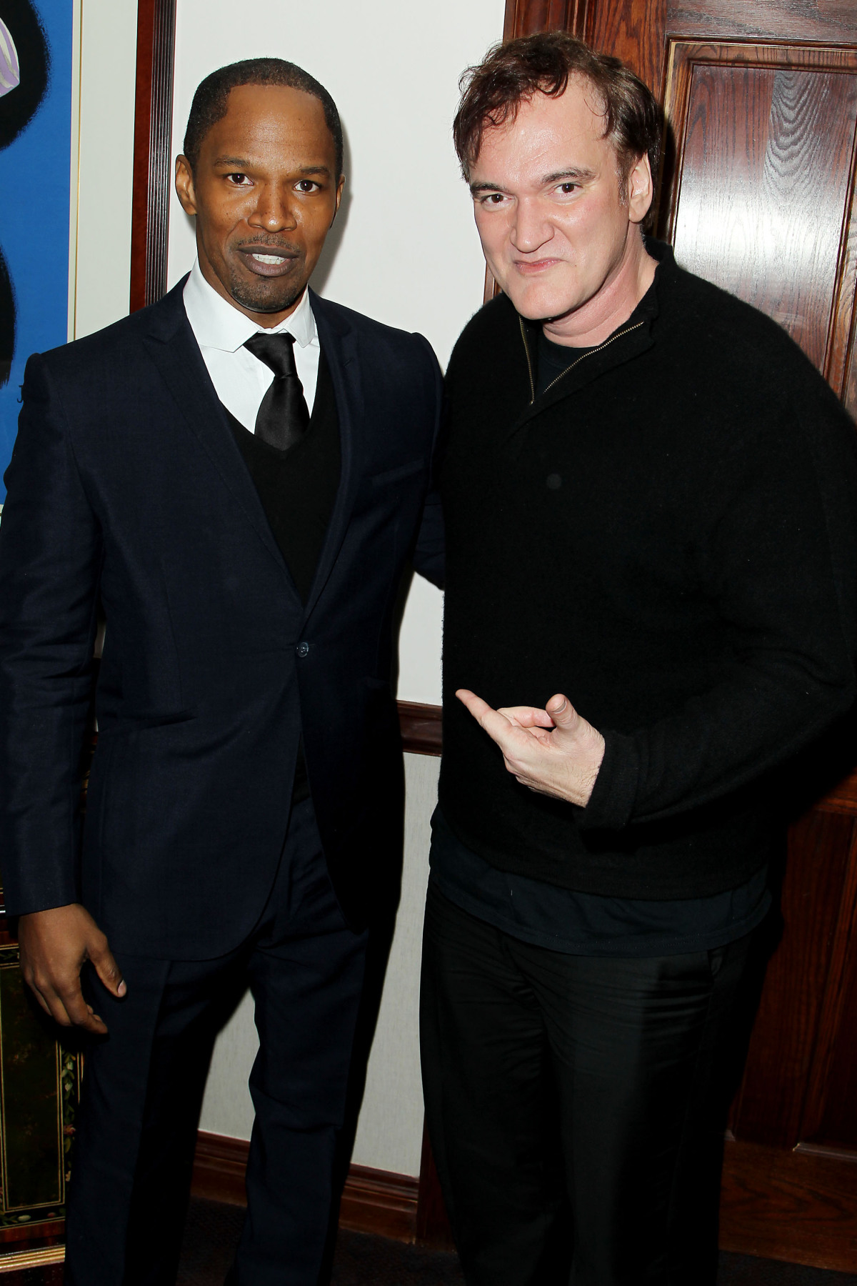 Jamie Foxx (vľavo) a Quentin Tarantino