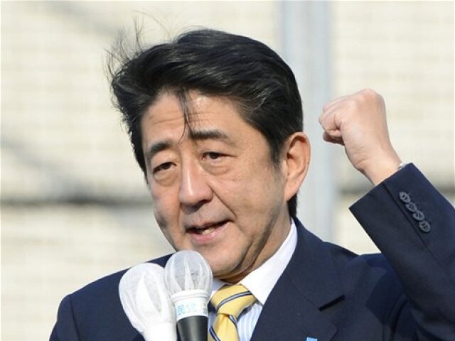 Šinzó Abe, Japonsko, premiér 