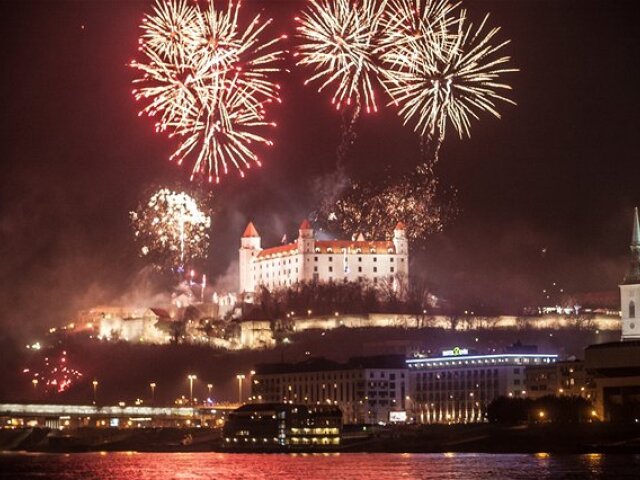 Bratislava, ohňostroj