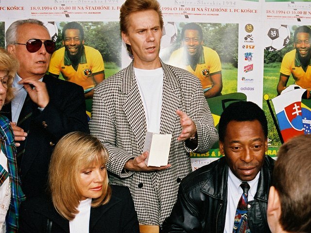 Pelé v Košiciach