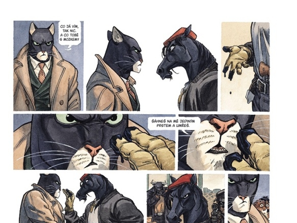 38 komiks druhy 3x Blacksad
