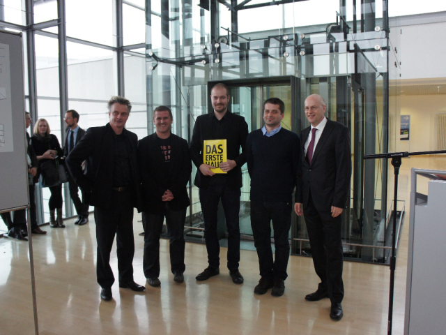 Fedor Blaščák, Marek Adamov a Martin Jančok si prebrali v Mníchove Cenu časopisu Bauwelt.