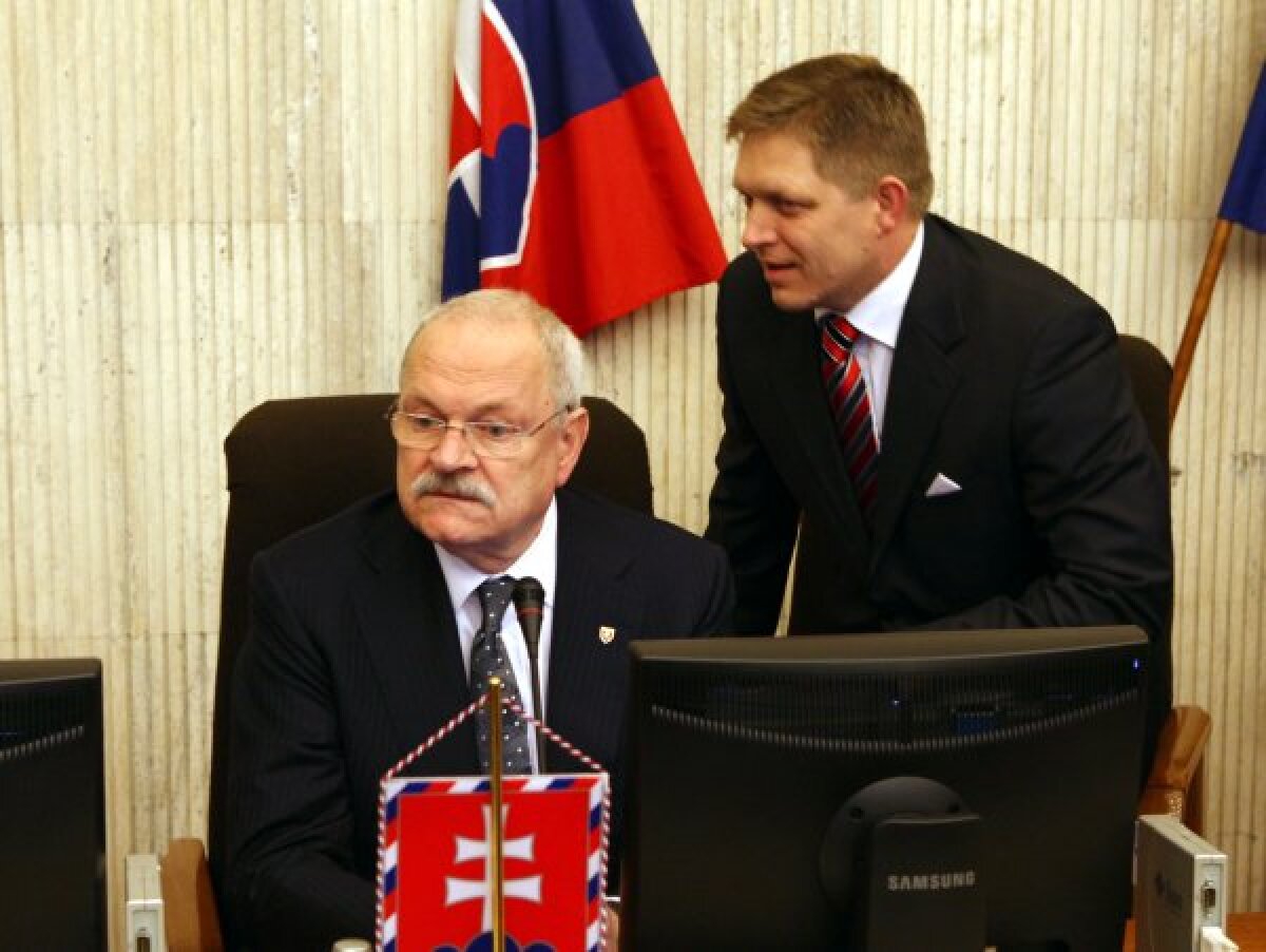 Gašparovič, Fico