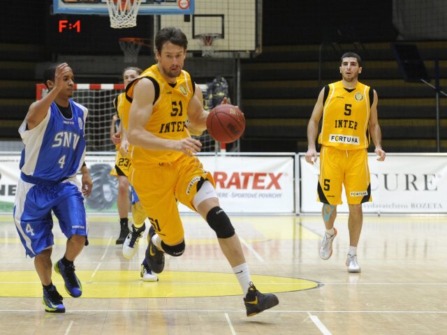SR basketbal extraliga muži 29. kolo Inter Spišská N. Ves BAX