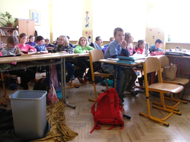 škola, trieda, žiaci, deti
