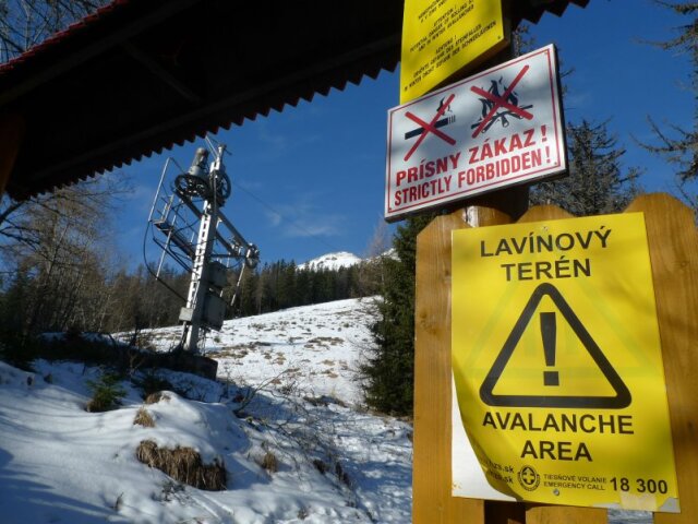 lavína, lavínové nebezpečenstvo