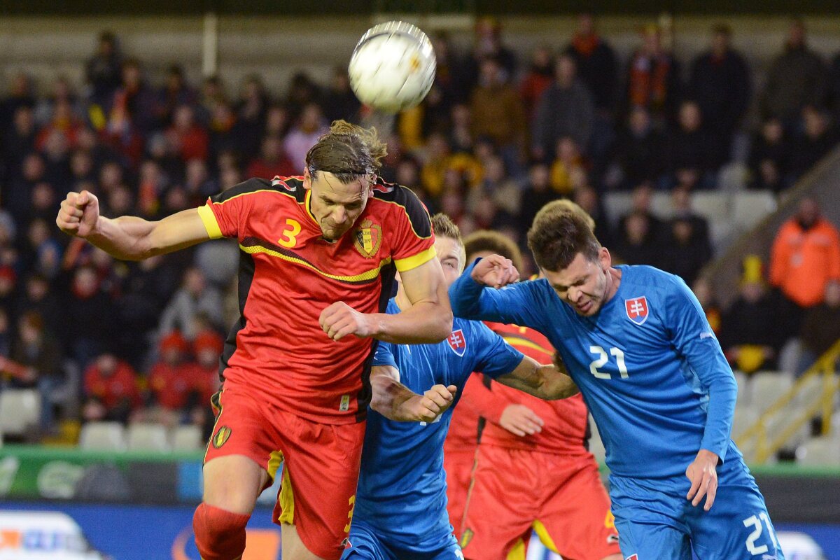 Belgicko SR Slovensko príprava futbal