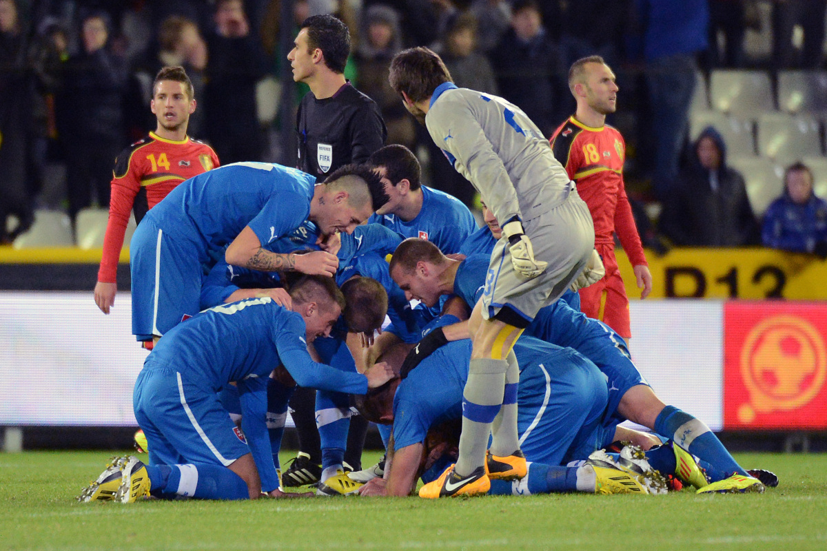 Belgium Soccer Slovakia