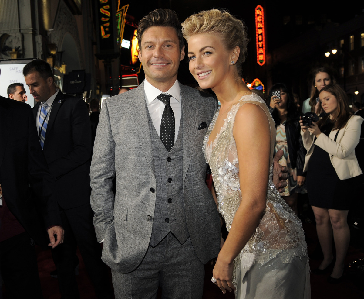 Julianne Hough so svojím priateľom - moderátorom Ryanom Seacrestom
