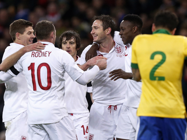 Britain Soccer England Brazil
