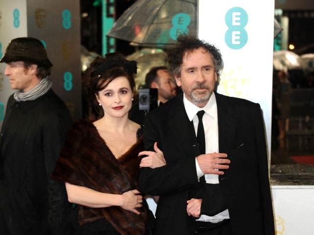 Tim Burton s manželkou Helenou Bonham Carter
