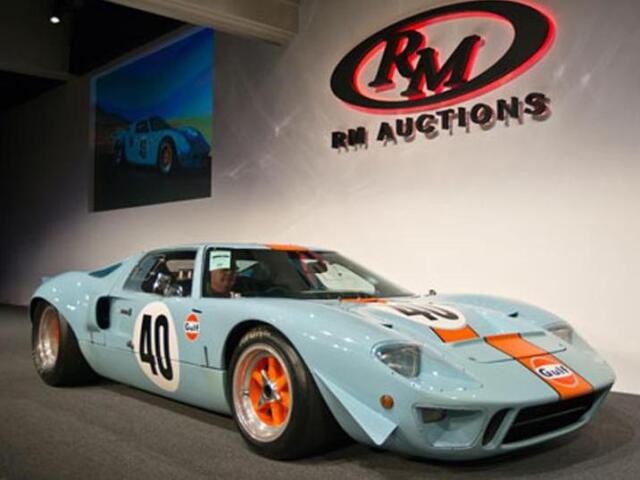 Najmladším členom elitnej desiatky bol Ford GT40 Lightweight z roku 1968.