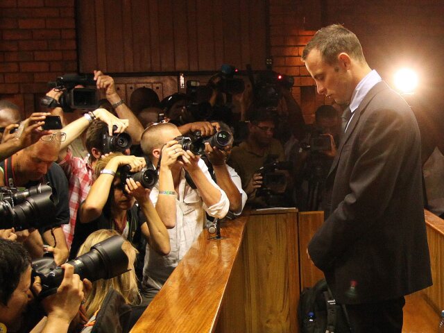 JAR Paralympijské Pistorius streľba