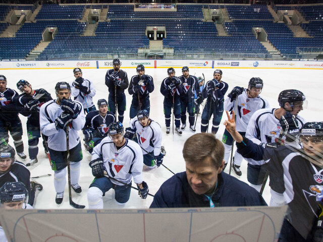 KHL: Tréning Slovana