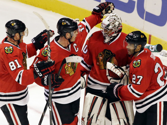 Sharks Blackhawks Hockey