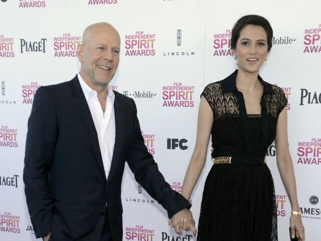Bruce Willis a jeho manželka Emma Heming