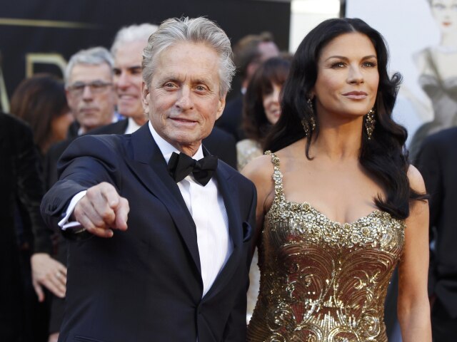 Michael Douglas s manželkou Catherine Zeta-Jonesovou