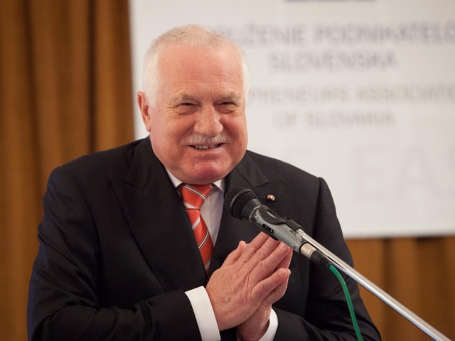 zdruzenie podnikatelov slovenska, klaus