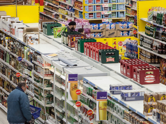 Obchod, nákup, Tesco, nakupovanie